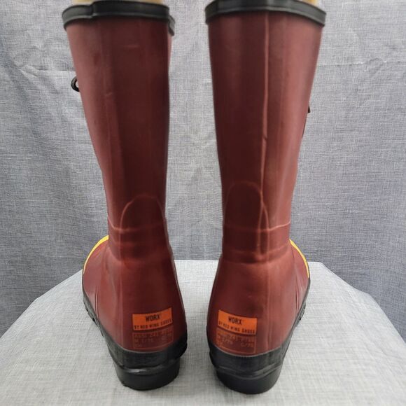 Red Wing Worx Overshoes Waterproof Steel Toe Boots 400 Thinsulate Ultra Men\'s 6 main image 5